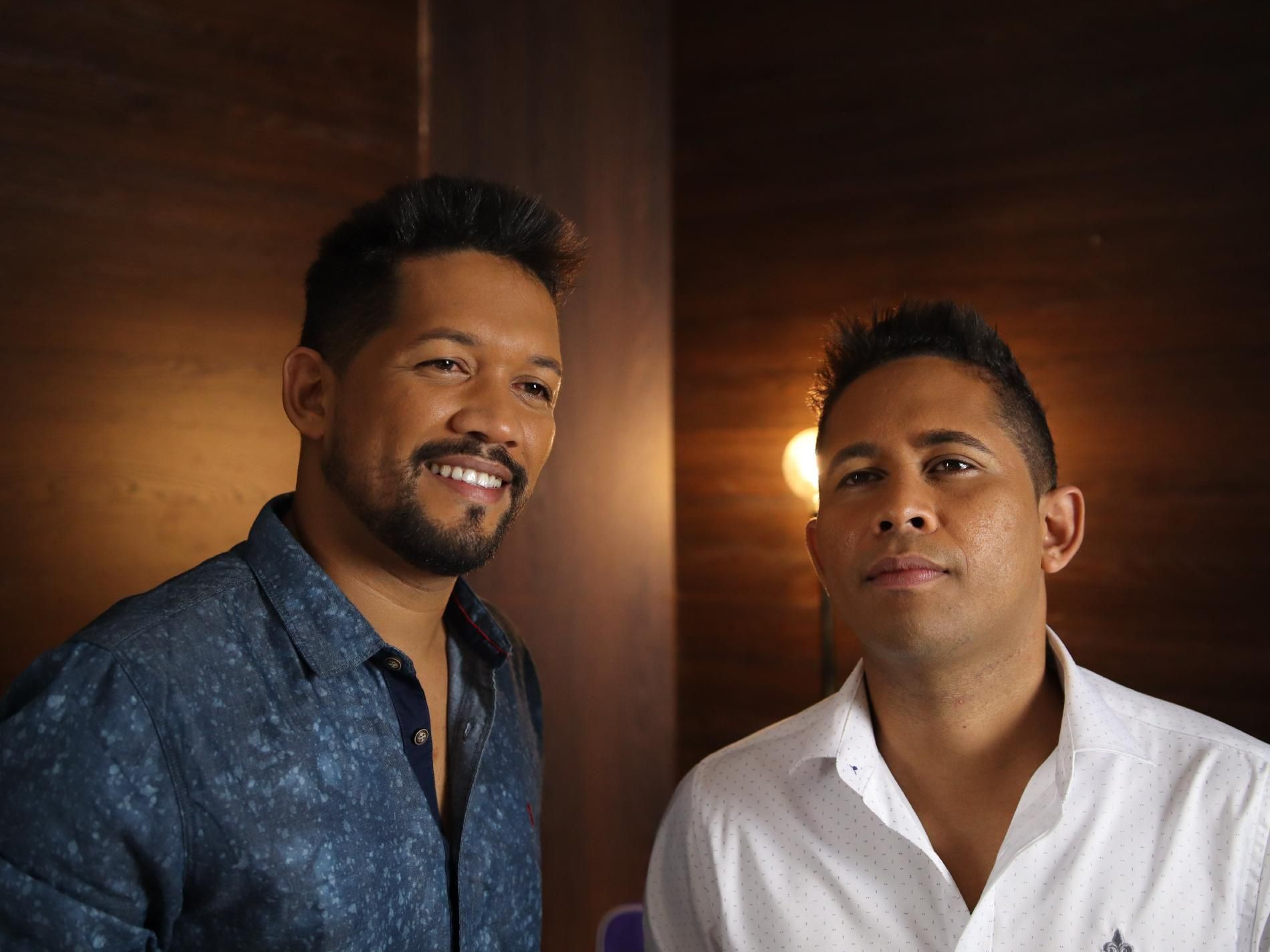 Foto de Givan e Junio