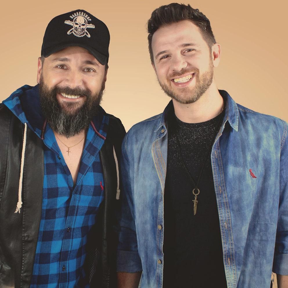 Foto de Edson e Vinicius