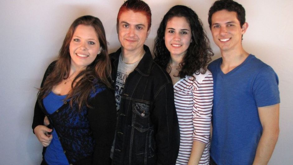 Foto de Rony Barba e Mari Lu