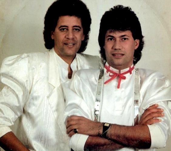 Foto de Marsoll e Zé Goella