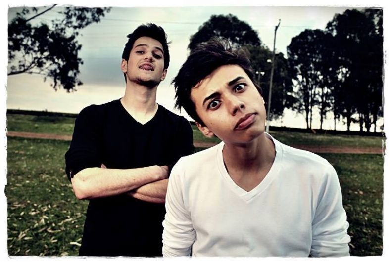 Foto de Deivid e Eduardo