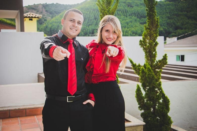 Foto de Marcelo e Sabrina