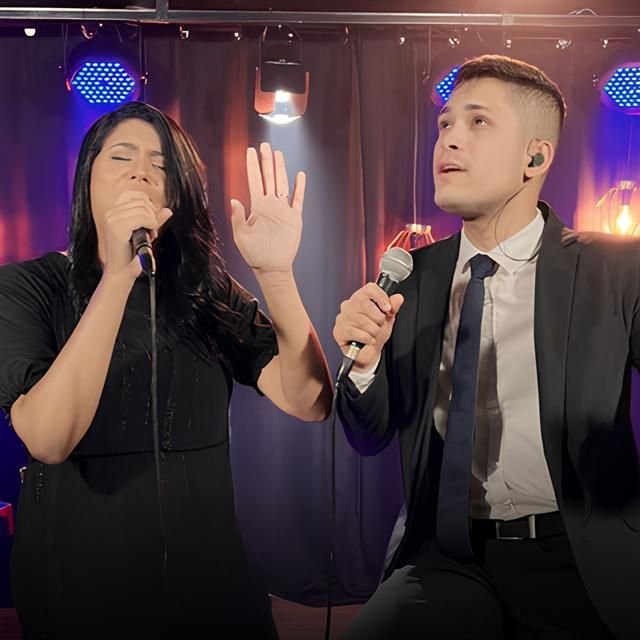 Foto de Milena e Tiago