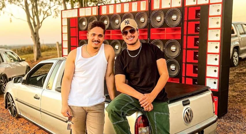 Foto de Kaique e Felipe