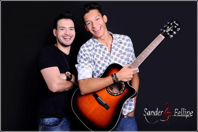 Foto de Sander e Fellipe