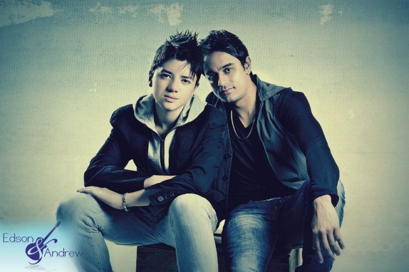 Foto de Edson e Andrew