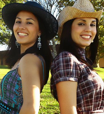 Foto de Bruna e Karine