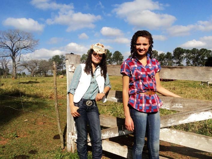 Foto de Jéssica e Jennifer