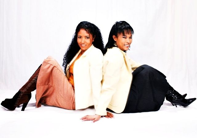 Foto de Lúcia e Léia