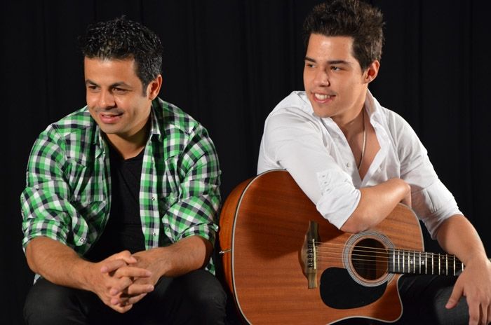 Foto de Evandro e Henrique