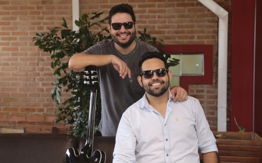 Foto de Diego e Arnaldo