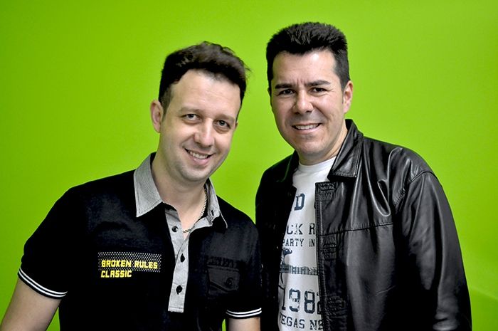 Foto de Junior e Marcos