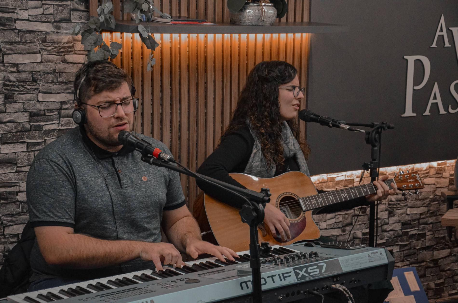 Foto de Nick e Junior