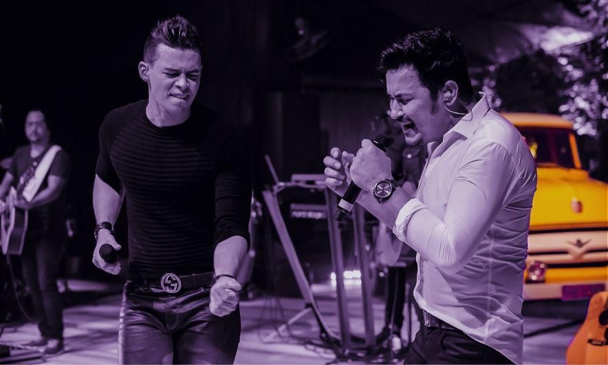 Foto de Alex e Ronaldo