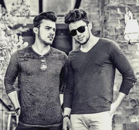 Foto de Junior e Mateus