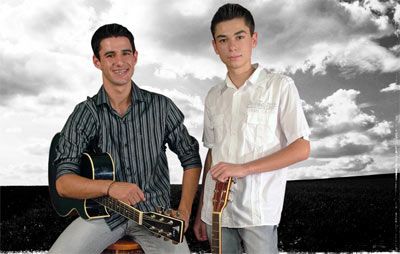 Foto de Lucas e André