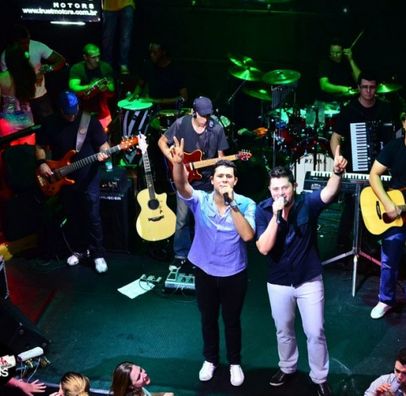 Foto de Otávio e Raphael