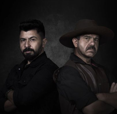 Foto de Victor Gregório e Marco Aurélio