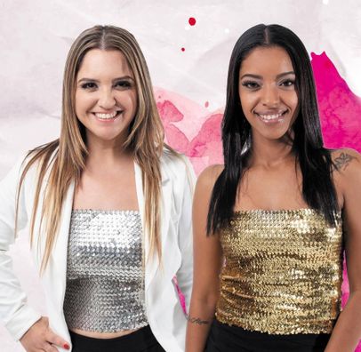 Foto de Dianna e Dayana