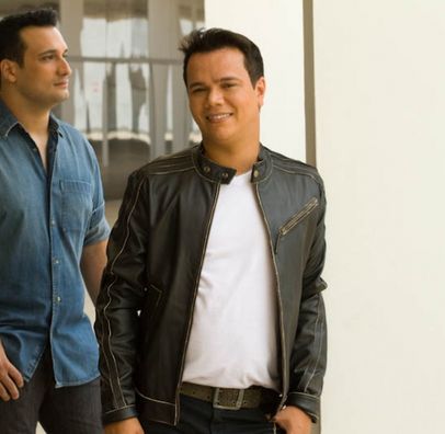 Foto de André e Marcílio