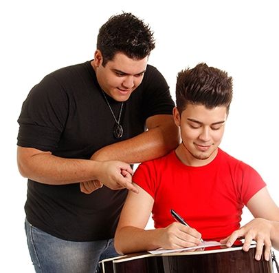 Foto de Felipe e Diogo