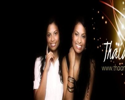 Foto de Thaiane e Thainá