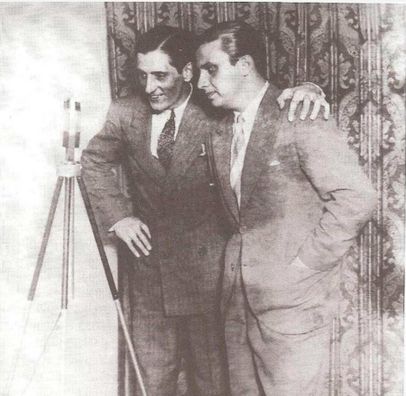 Foto de Francisco Alves e Mário Reis