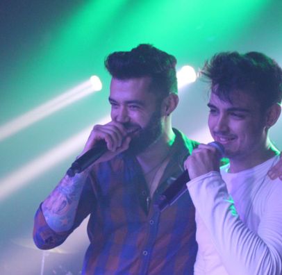 Foto de Dan e Thiago