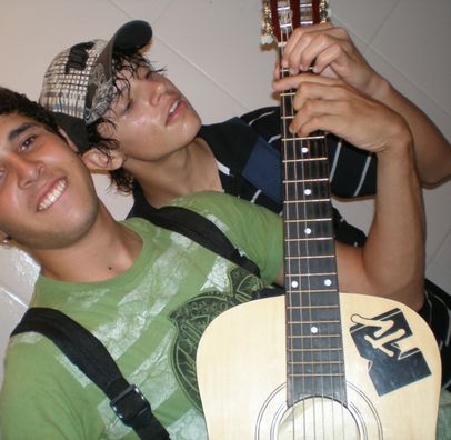 Foto de William e Matheus