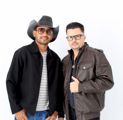 Foto de Tony Sampaio e Daví