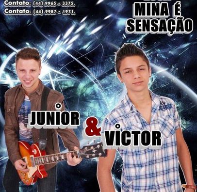 Foto de Junior e Victor
