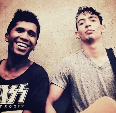 Foto de Hendri e Cauã