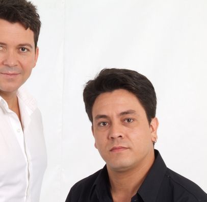 Foto de Tony e Paulinho