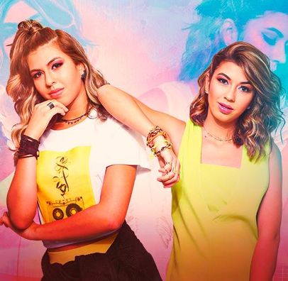 Foto de Barbara e Victória