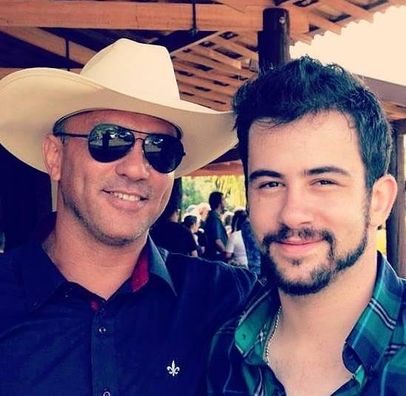 Foto de Zé Marcos e Eduardo