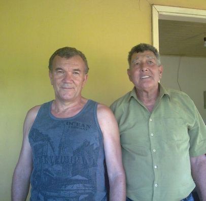 Foto de Divaldir e Joao Rogerio