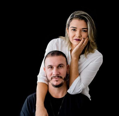 Foto de Nivia e Leandro