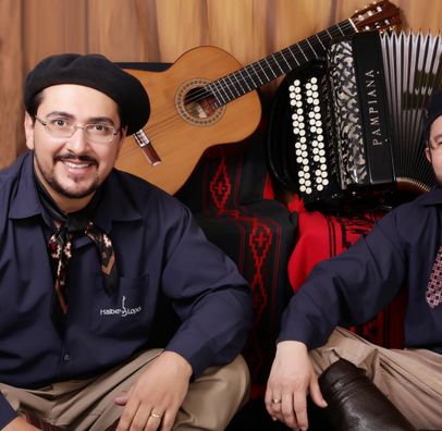 Foto de Halber Lopes e Jarbas Nadal