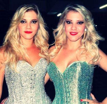 Foto de Thayná e Thaynara