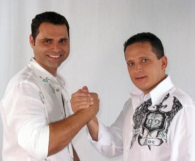 Foto de Amilton e Gustavo
