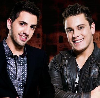 Foto de Junior Henrique e Rafael