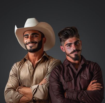 Foto de Gustavo e Vinícius