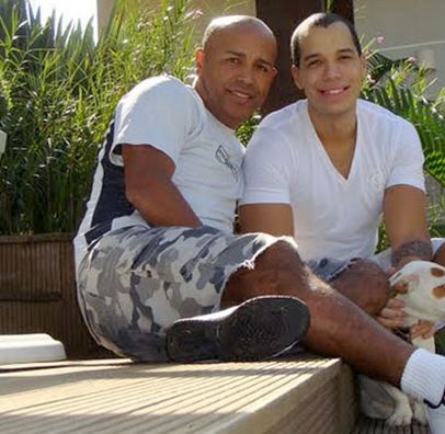 Foto de Rick e Victor