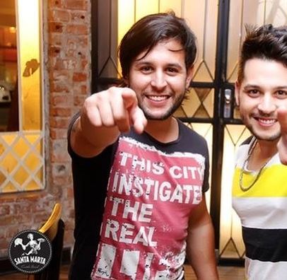 Foto de Felipe e Fabricio