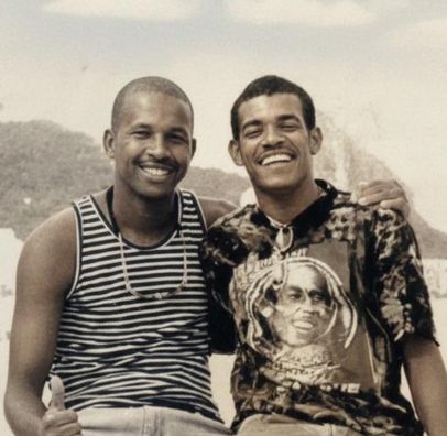 Foto de Marcelo e Pulunga