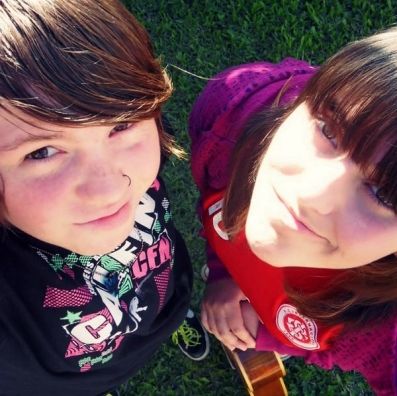 Foto de Julia e Alana