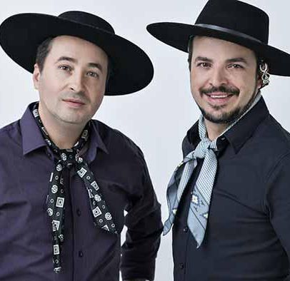 Foto de César e Zéu