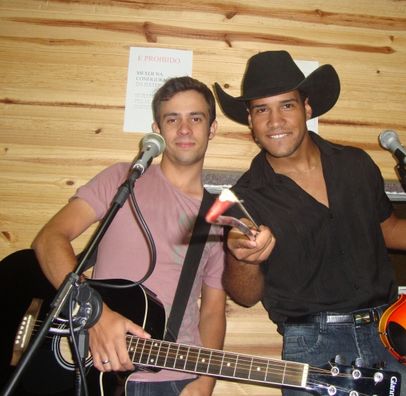 Foto de Alan César e Maycon