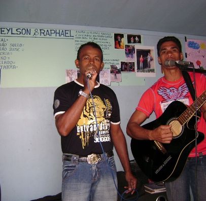 Foto de Leylson e Raphael