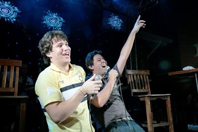 Foto de Tom e Arnaldo